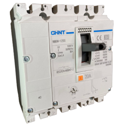 Interruptor NM8N 4P 20A Termomagnetico 0.7-1In 415V 50kA Chint