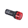 Bocina compacta, luz/sonido continuo Ø22mm, 220Vac, rojo Chint