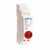 Piloto Led a Riel Din color Rojo 230 Vacon dc, IP20 Chint